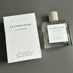 New | ALL SAINTS Leather Skies fragrance